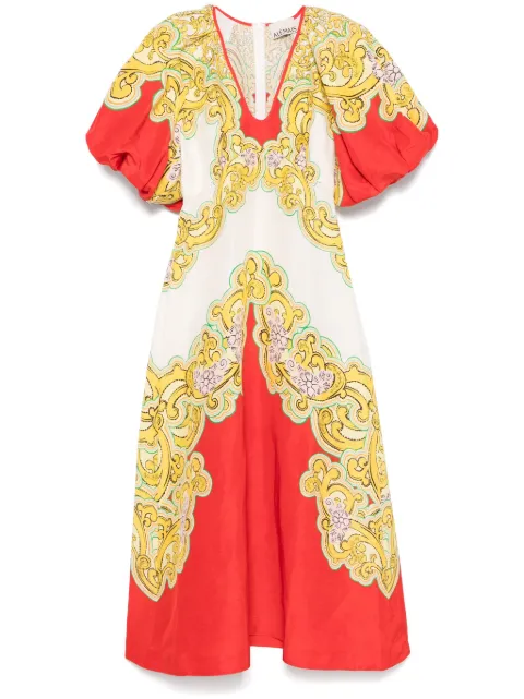 ALEMAIS vestido midi Sierra