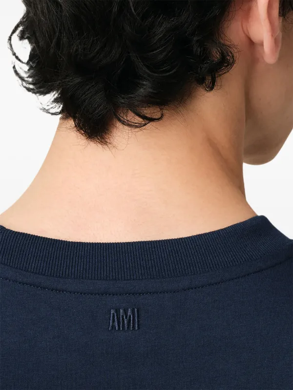 Tシャツ・カットソー AMI PARIS AMI DE COEUR COTTON T-SHIRT AMI Paris Cotton Ami de Coeur T-Shirt | Harrods US