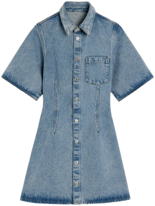 Robe-chemise en jean - AMI Paris - Modalova