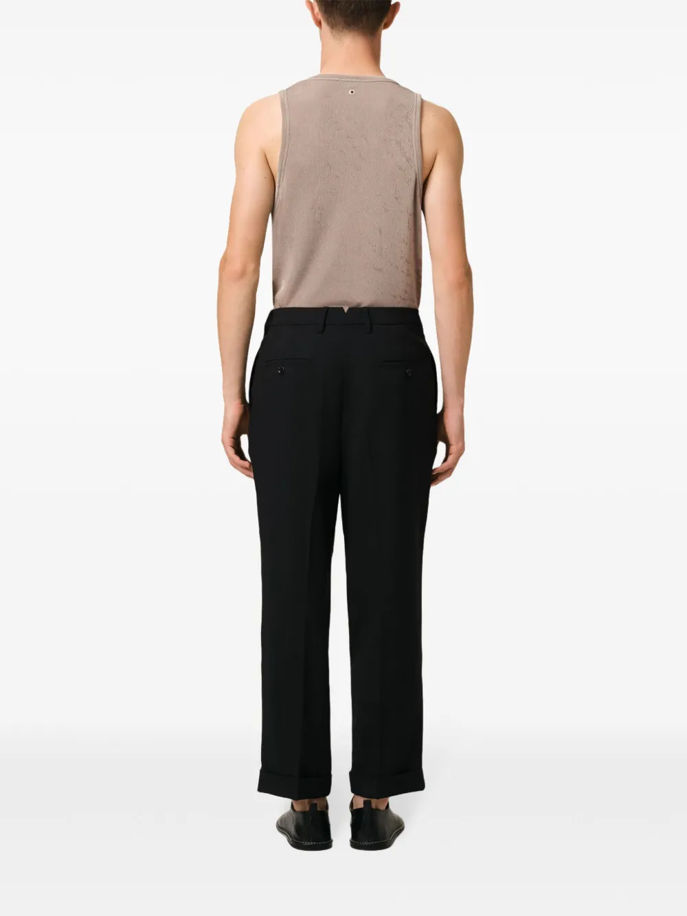 AMI Paris Pantalon Zwart