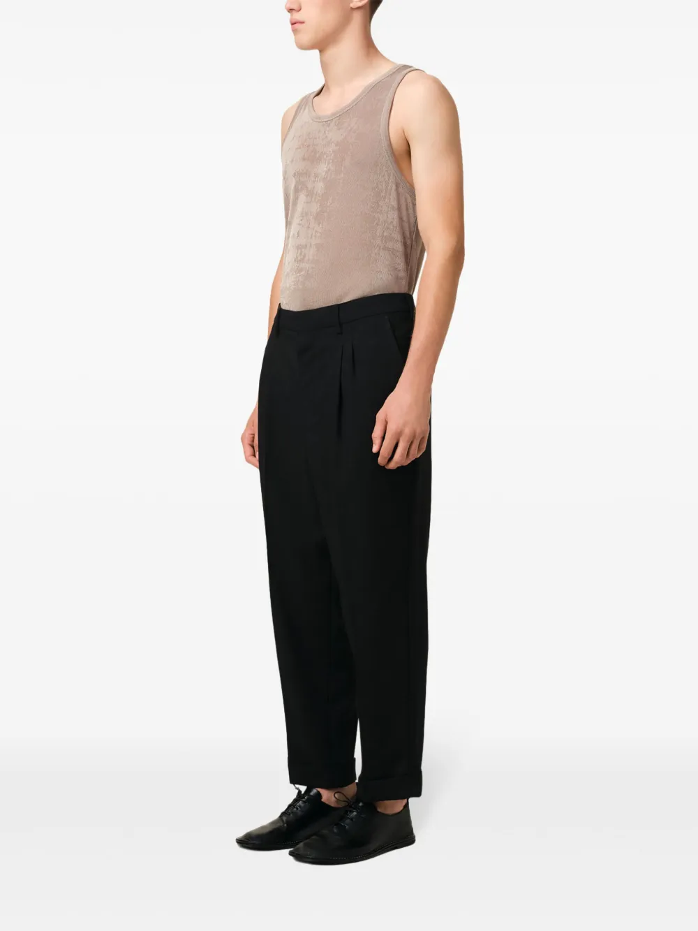 AMI Paris Pantalon Zwart