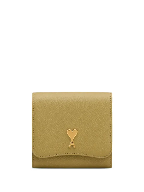 AMI Paris Ami De Coeur 財布 | グリーン | FARFETCH JP