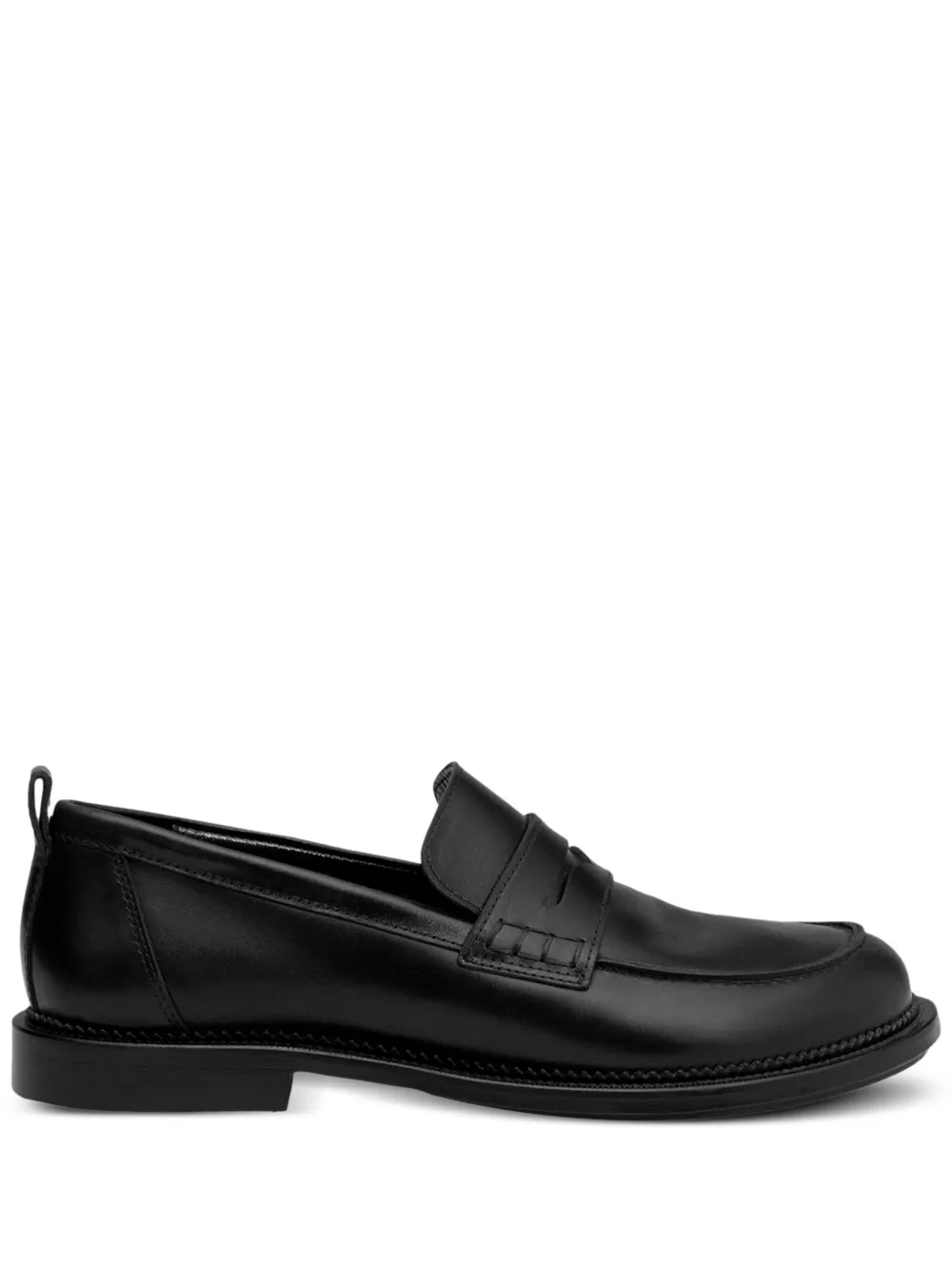 AMI Paris Anatomical Toe loafers Black