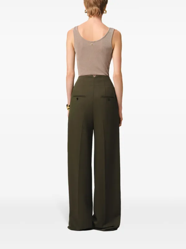 AMI Paris Sailor Trousers | Green | FARFETCH