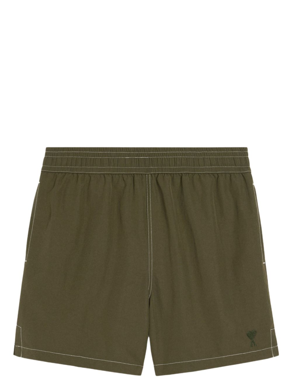 AMI Paris Ami de Coeur swim shorts - Green