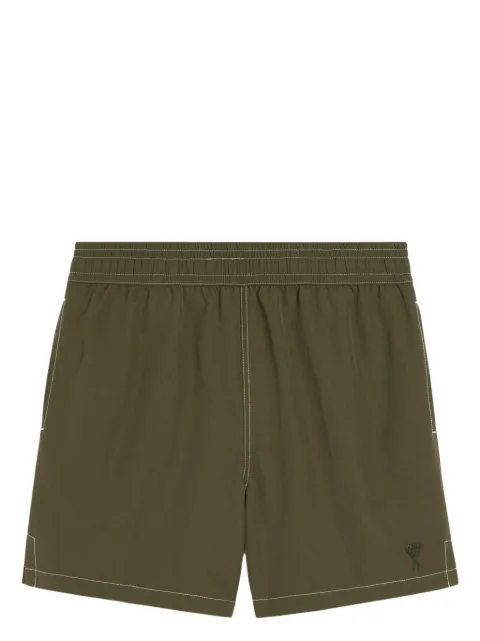 AMI Paris Ami de Coeur swim shorts