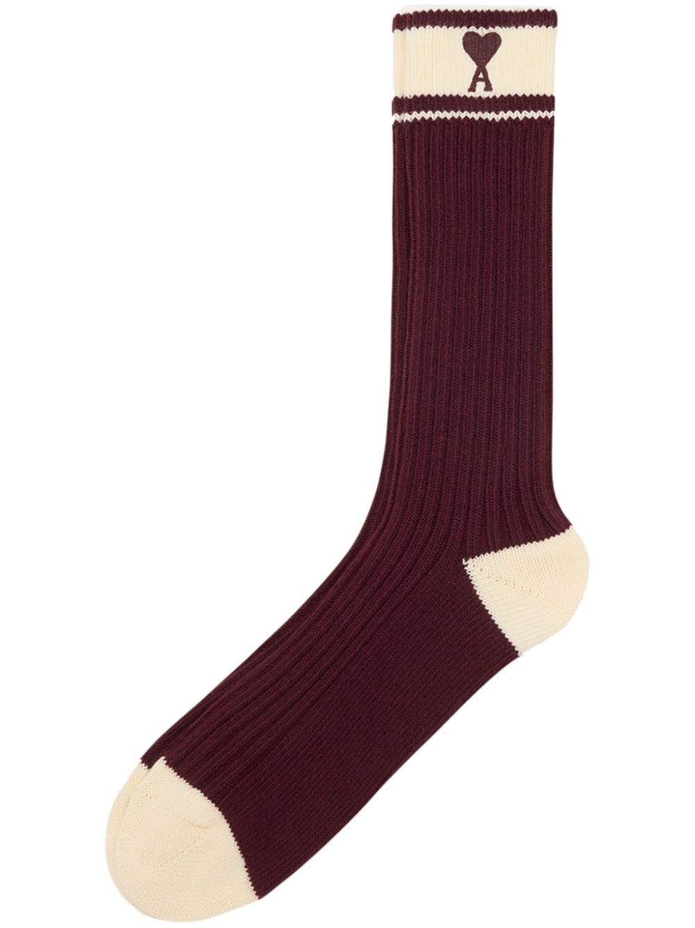 Ami de Coeur striped socks