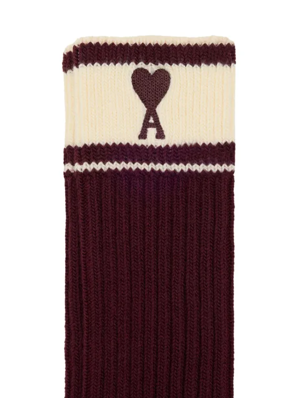 AMI PARIS 関税送料込 Ami de Coeur ストライプソックス AMI PARIS 関税送料込 Ami de Coeur ストライプソックス (AMI