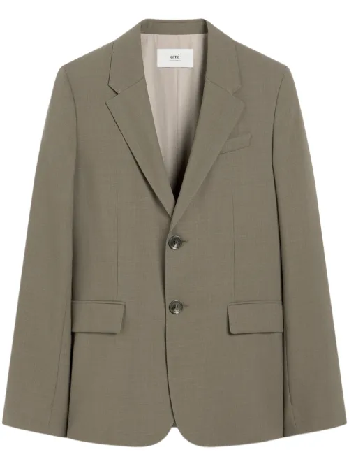 Blazer à design texturé - AMI Paris - Modalova