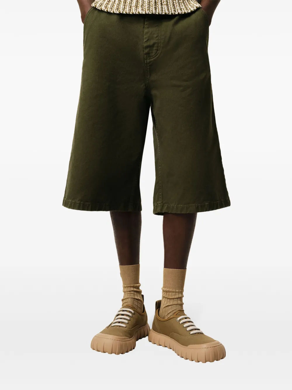 AMI Paris Tempo sneakers Groen
