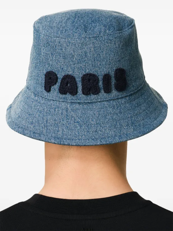 アミパリス　バケットハット デニム　amiparis 楽天市場】【Outlet10％オフ】【ラスト1点】AMI PARIS アミパリス