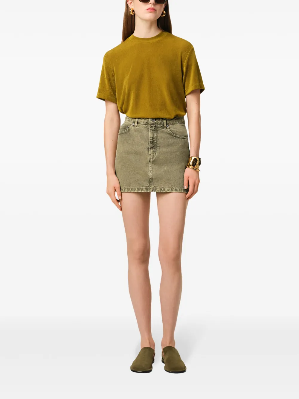 AMI Paris denim mini skirt | Denim Skirts | Image 2