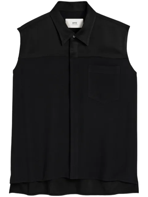 AMI Paris camisa sin mangas