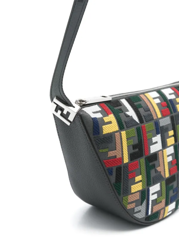 ★関税込み★ FENDI Fendi Melon Small Messenger Bag FENDI Small Melon Messenger Bag | Grey | FARFETCH PL