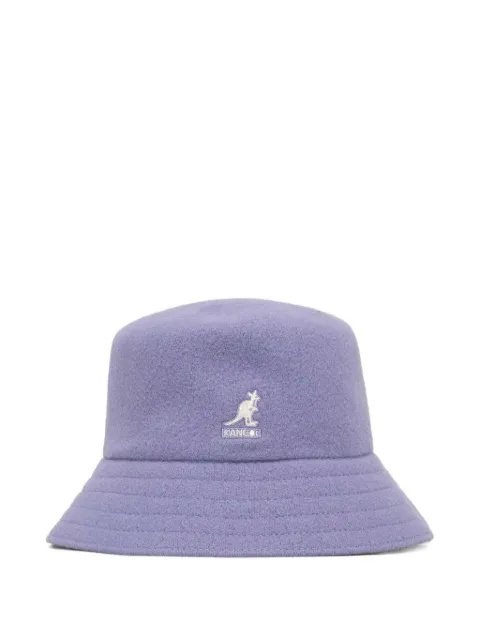 Kangol logo-patch bucket hat
