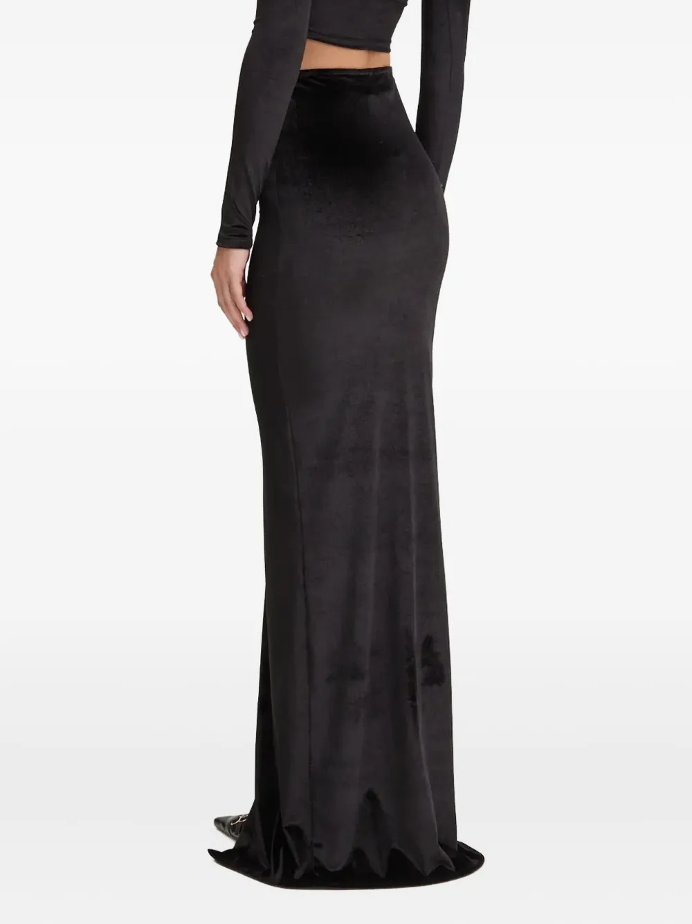 Fiorucci velvet maxi skirt | Fitted Skirts | Image 2