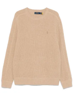 Polo Ralph Lauren crew-neck Sweater | Neutrals | FARFETCH