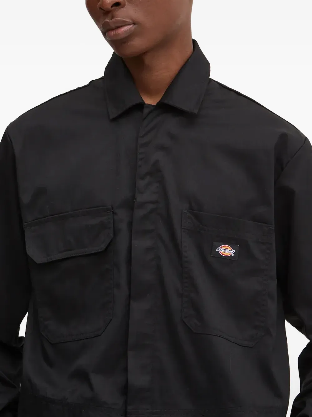 DICKIES Denim jumpsuit met zak Zwart