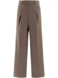 Auralee wool trousers - Brown