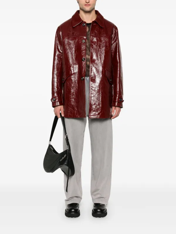 【高級モデル☆入手不可☆特殊加工】ディーゼル クラックコーティング スウェット DIESEL - 【完売モデル☆入手不可☆特殊加工】ディーゼル