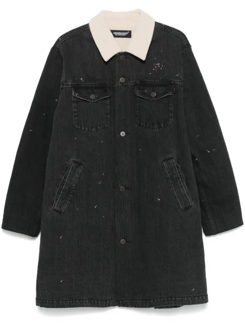 Undercover manteau en jean - Noir - Undercover - Modalova