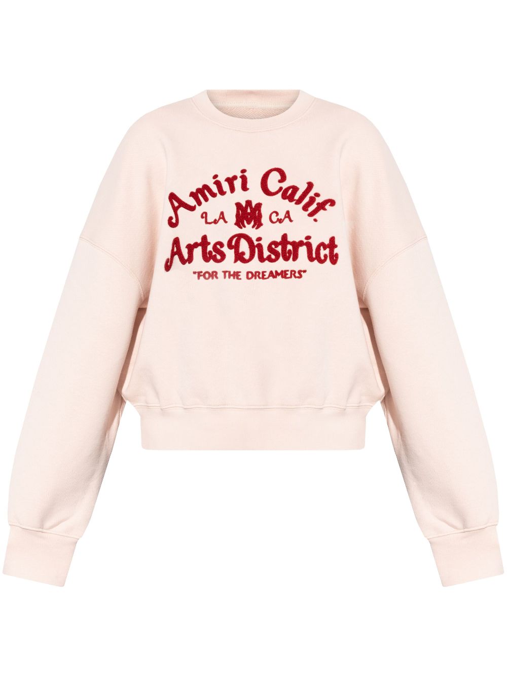 AMIRI Trui met geborduurd logo Roze