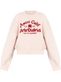 AMIRI embroidered logo sweater - Pink