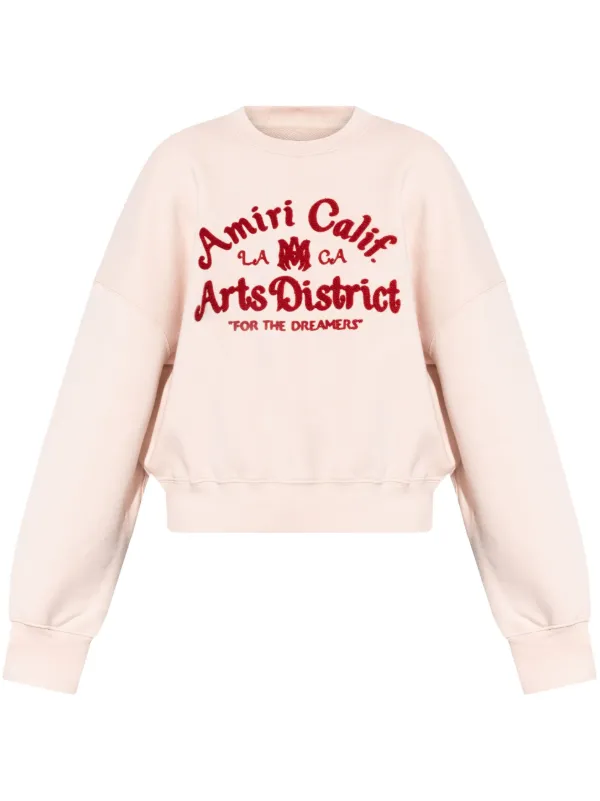 AMIRI ロゴ セーター | ピンク | FARFETCH JP
