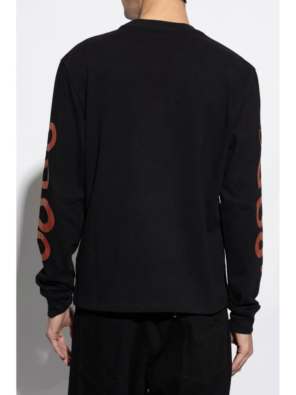 AMIRI LOGO-PRINT LONG-SLEEVE T-SHIRT