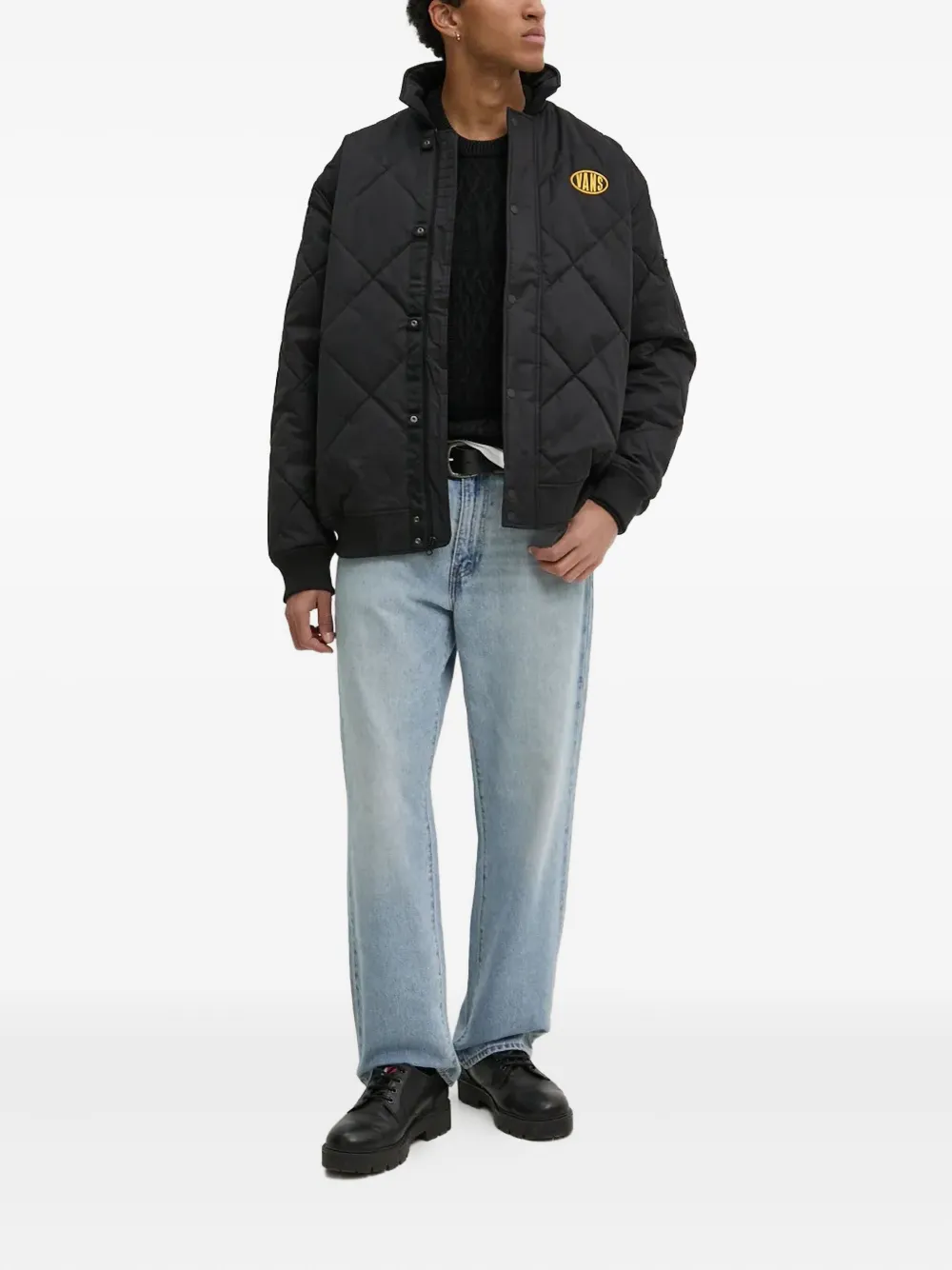 DICKIES cable-knit crew-neck sweater | Knitted Sweaters | Image 2