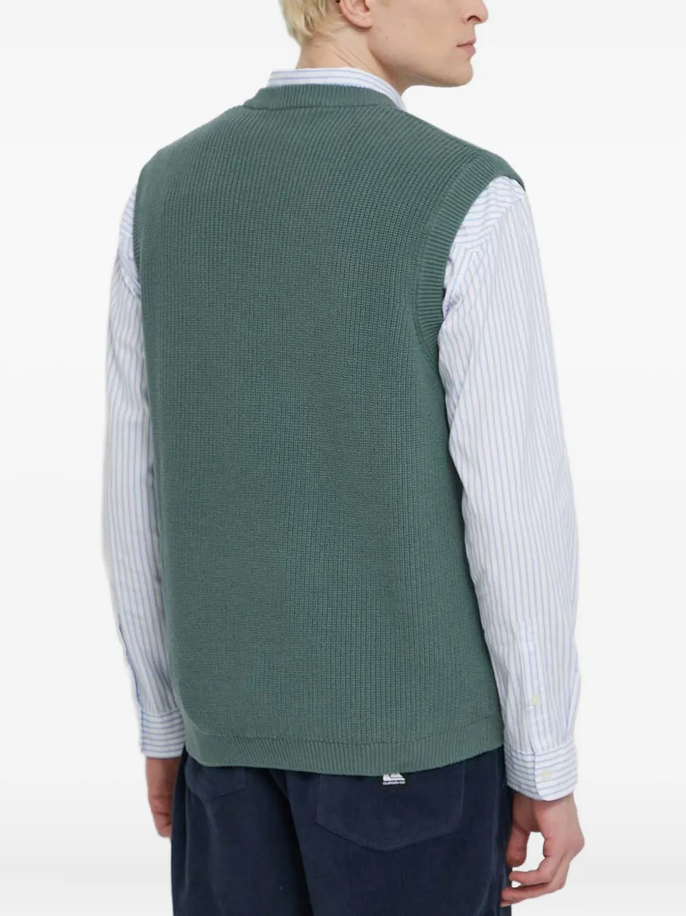 DICKIES V-neck vest | Knitted Sweaters | Image 2