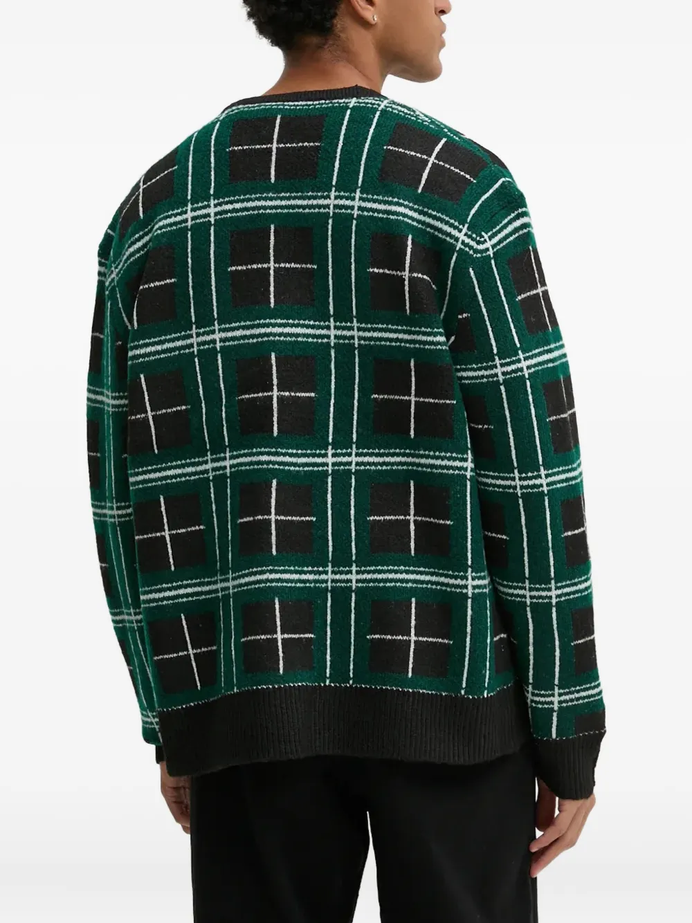 DICKIES Geruit vest Zwart