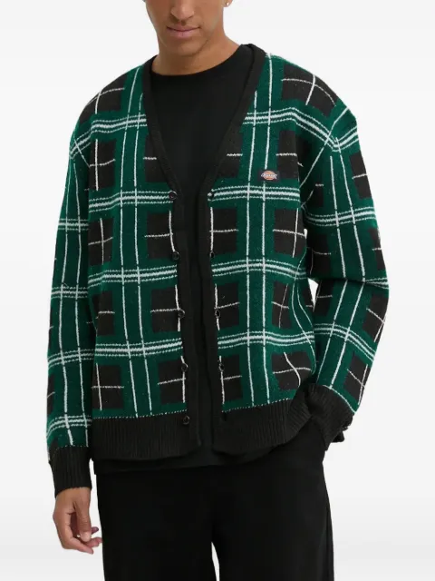 DICKIES plaid cardigan