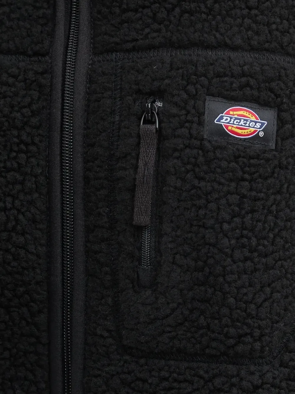 DICKIES Jack met rits Zwart