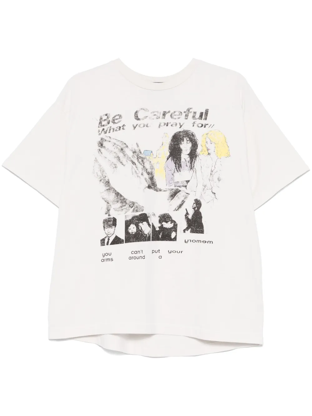 Enfants Riches Déprimés Be Careful What You Pray For T-shirt - Neutrals