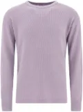 Auralee waffle-knit sweatshirt - Purple