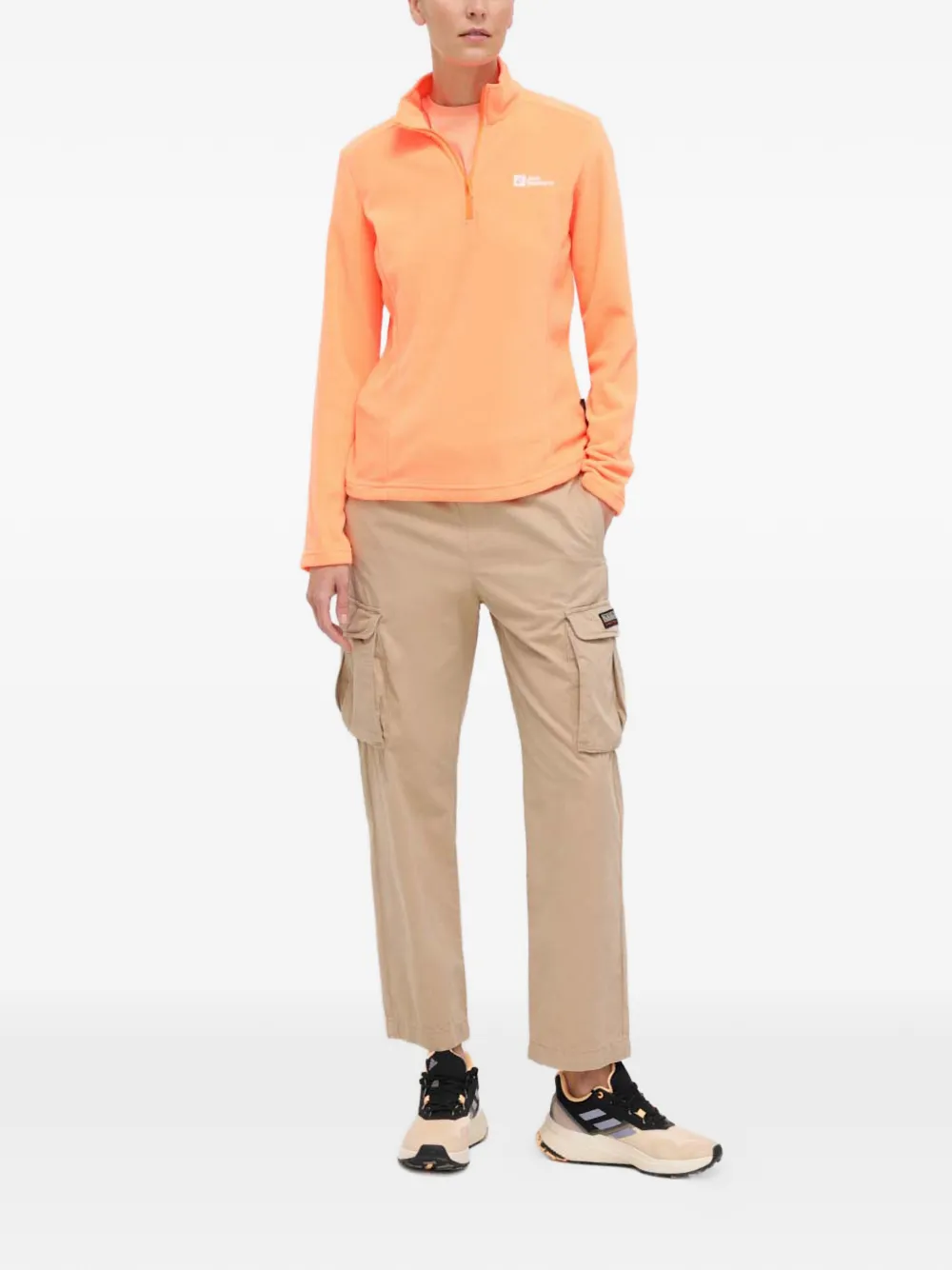  Napapijri Cotton Cargo Trousers - Neutrals 