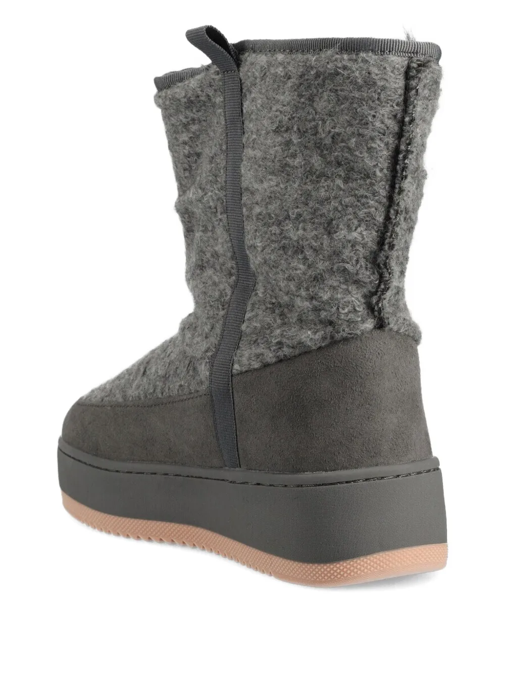Napapijri fleece-lined ankle boots Grey