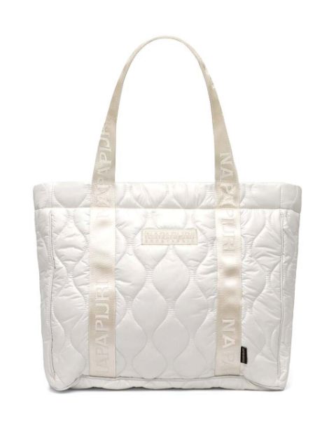 Napapijri quilted tote bag