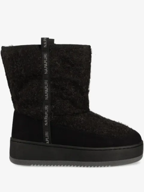 Napapijri faux-fur ankle boots