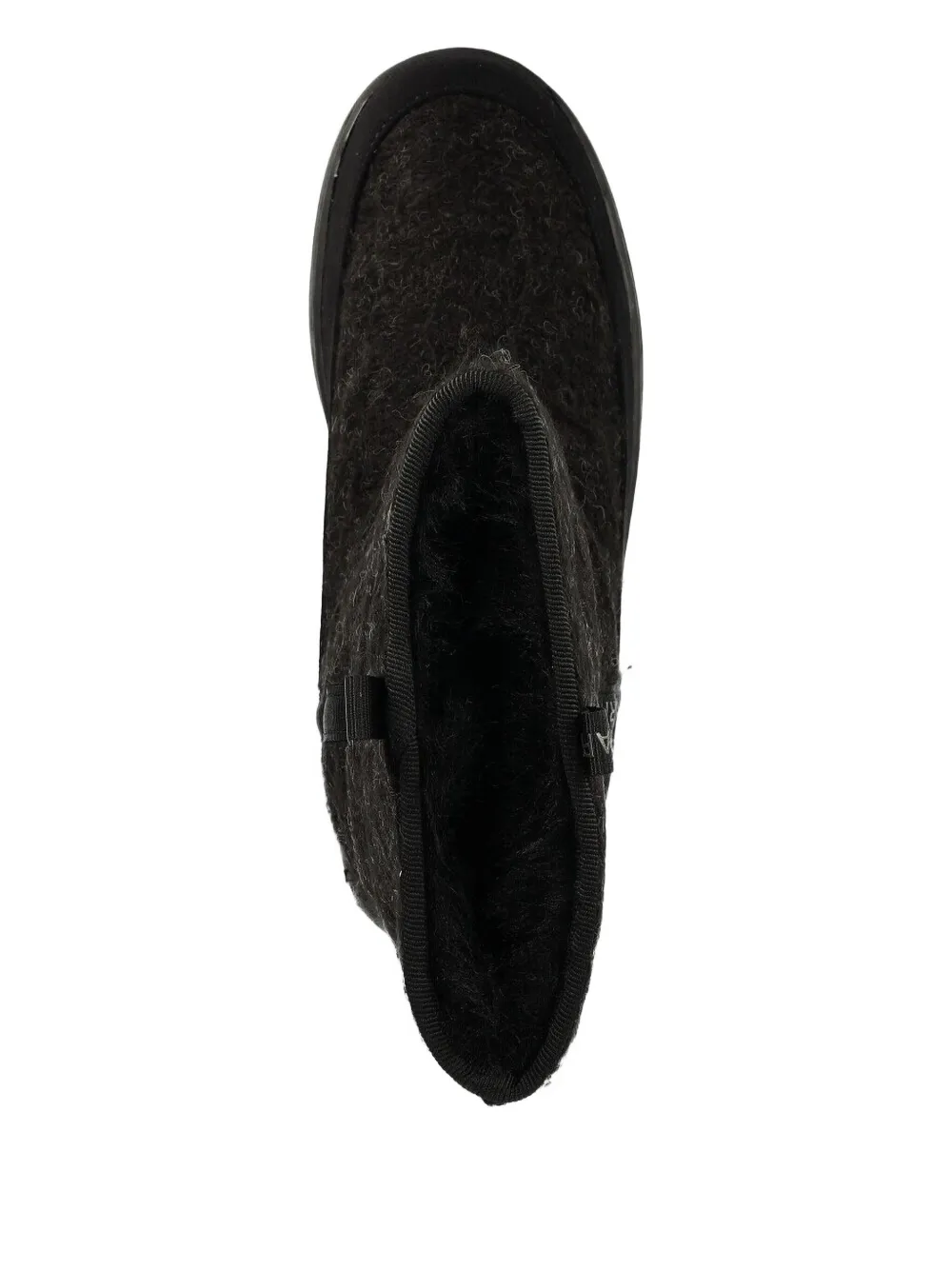 Napapijri faux-fur ankle boots Black