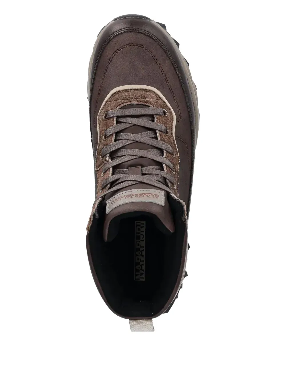 Napapijri hiking-inspired high-top boots Wa1 BROWN