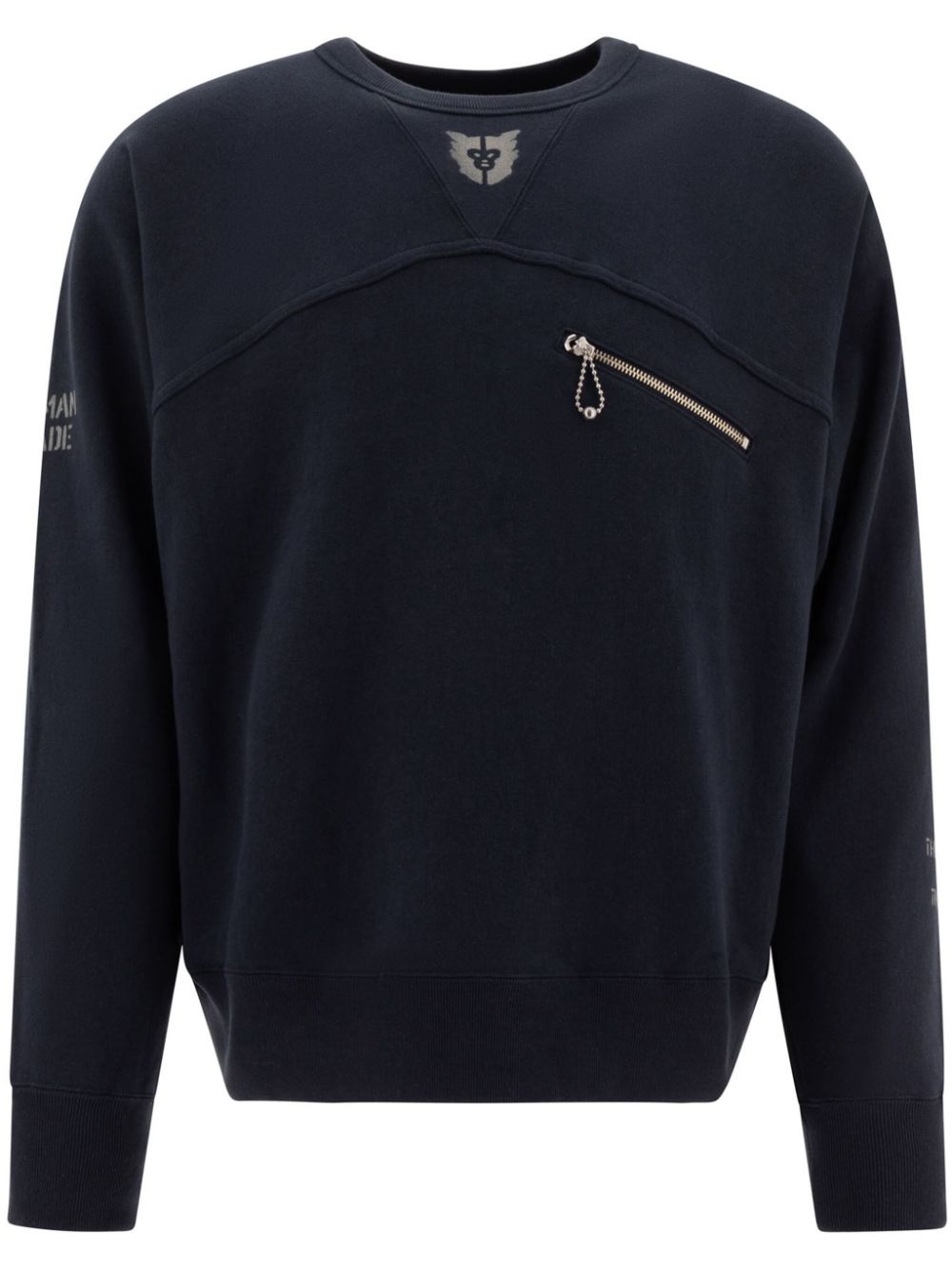 crew-neck sweatshirt