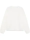 FRAME logo-embroidered sweatshirt - White