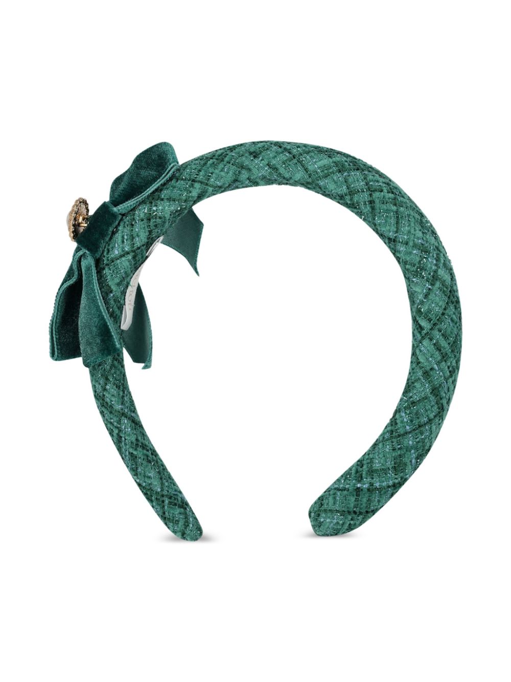 Patachou Tweed haarband - Groen