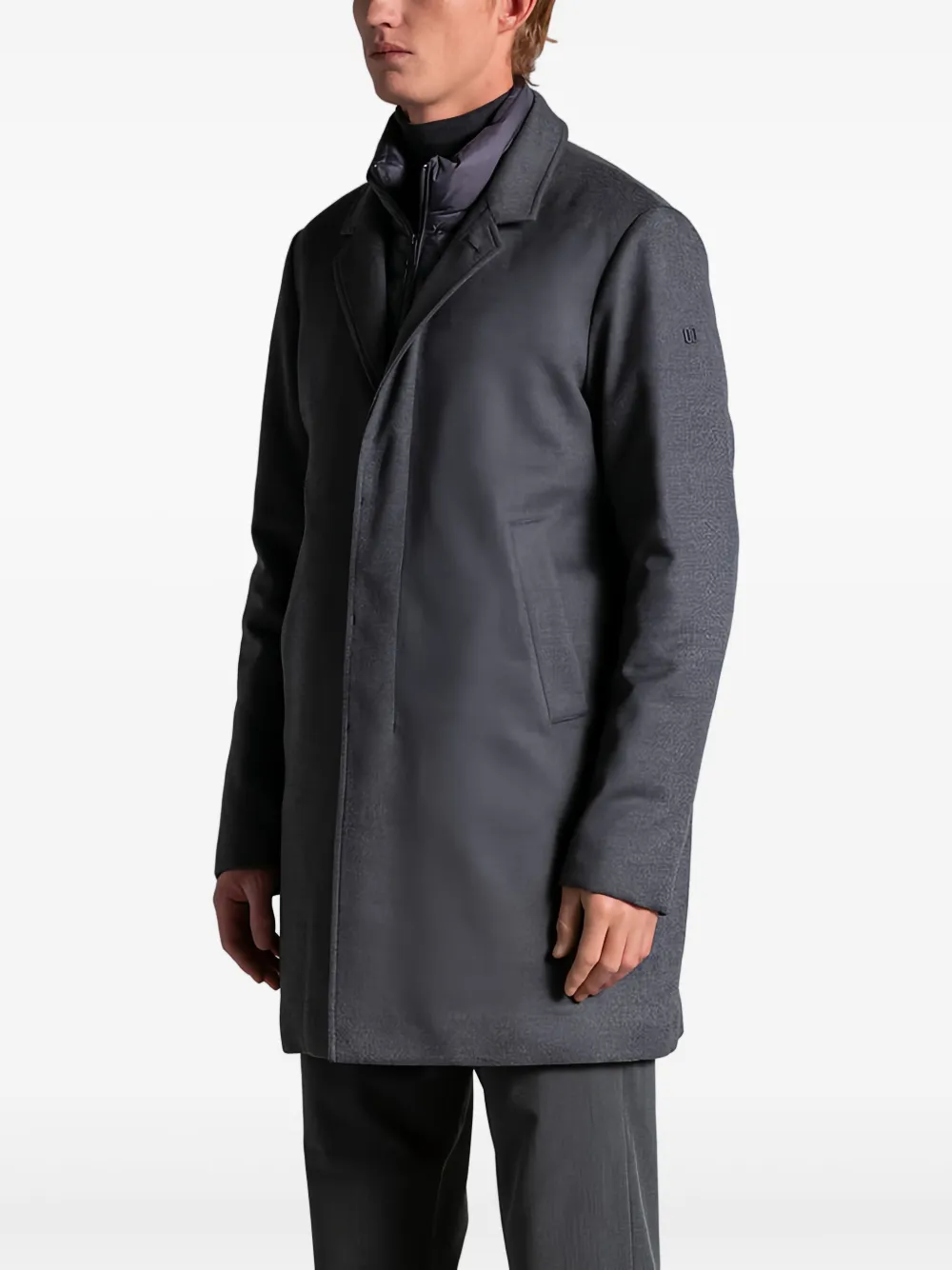 Duno Fondo Coat In Grey