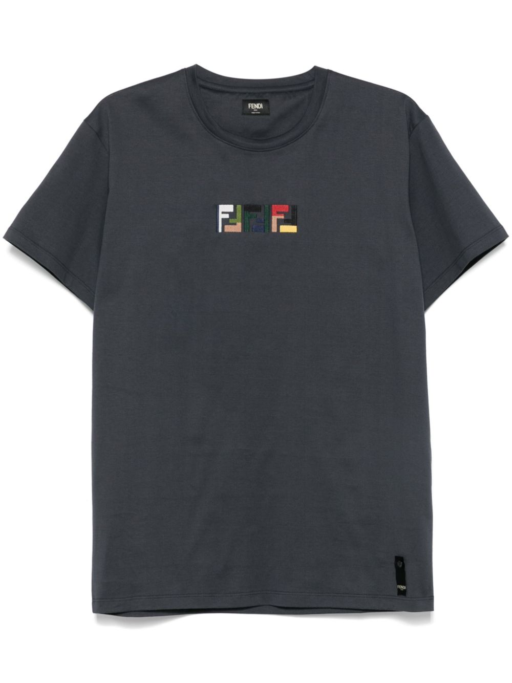 FENDI cotton T-shirt - Grey