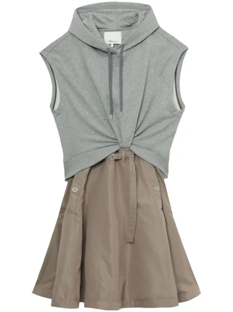 3.1 Phillip Lim sweatshirt combo dress