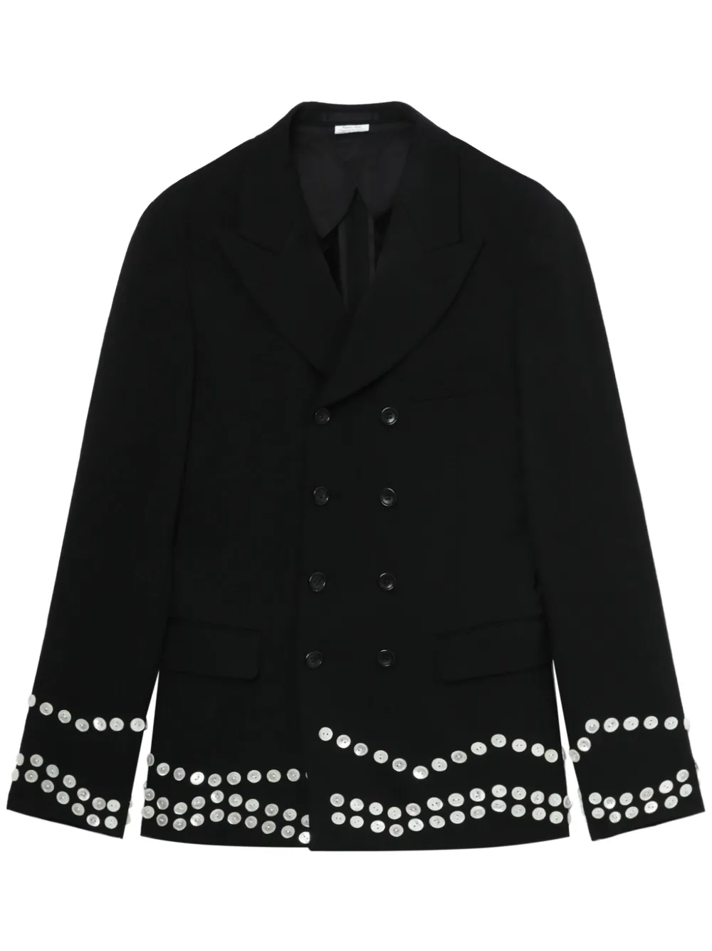 Comme des Garçons Homme Plus double-breasted blazer | Black | Image 1