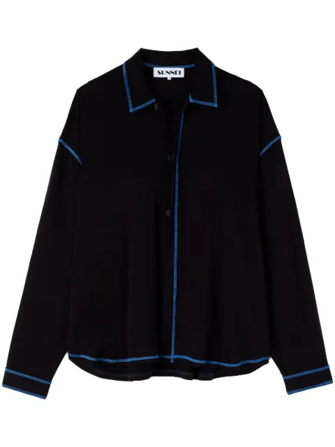 Sunnei jersey overshirt